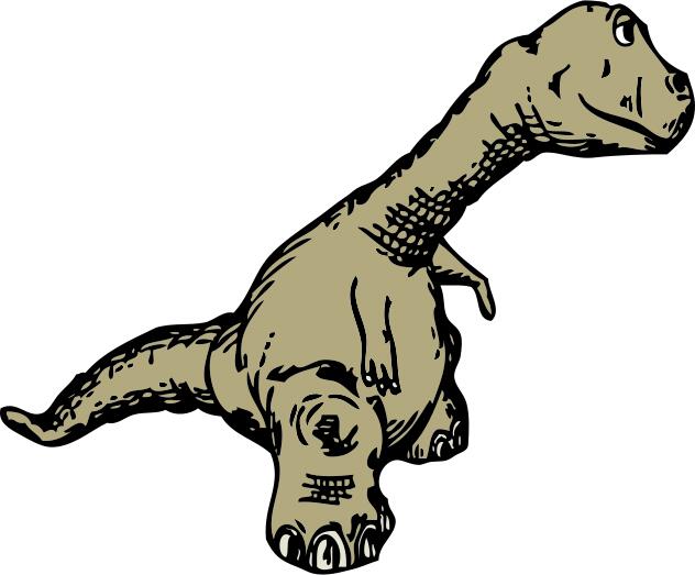 dinosaur sideview