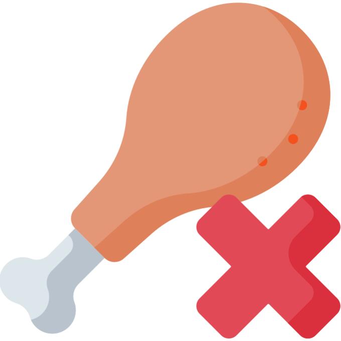 No meat