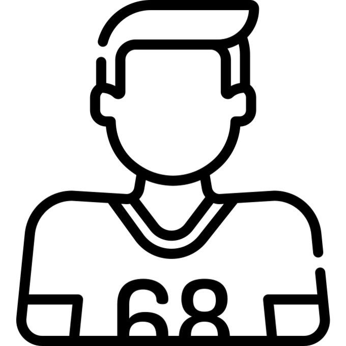 American football player