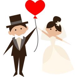 新婚夫妇