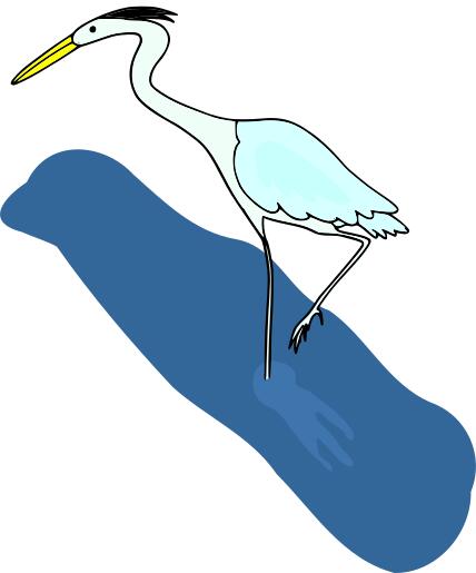 起重机在一条河