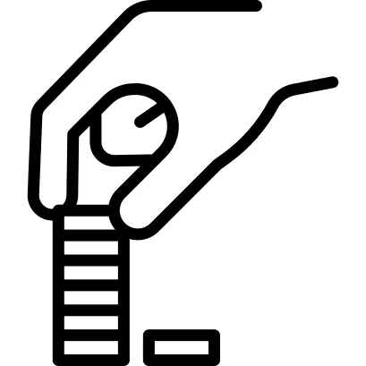 Hand and Coins