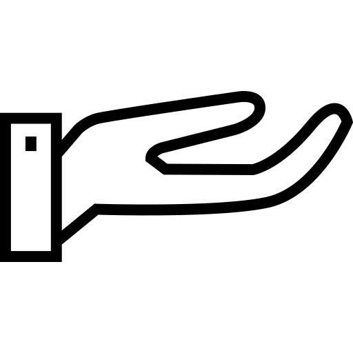Open hand
