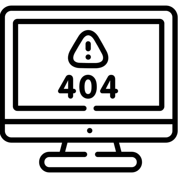 404 error