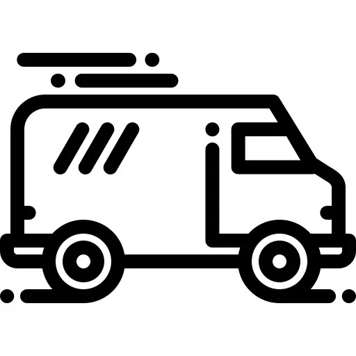 Delivery van