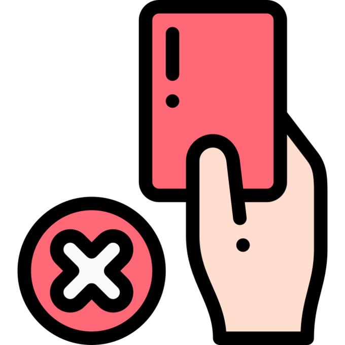 Red card