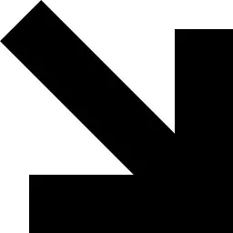 Diagonal arrow