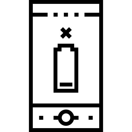 没电了