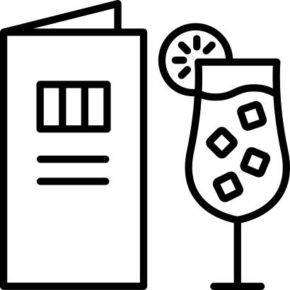 Drinks menu