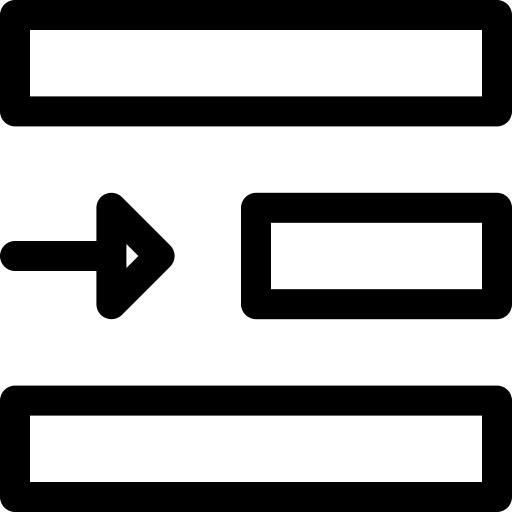 Right alignment