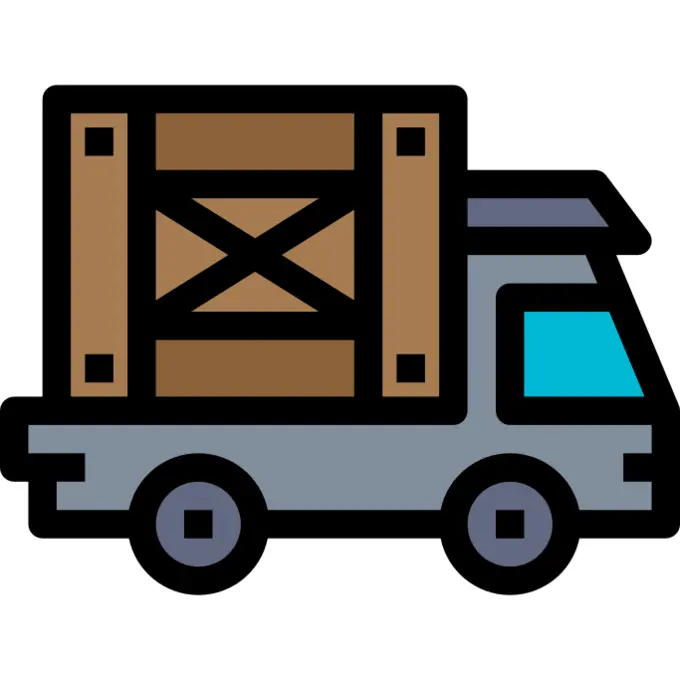 Delivery truck