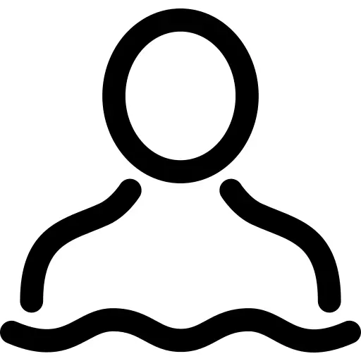 游泳的
