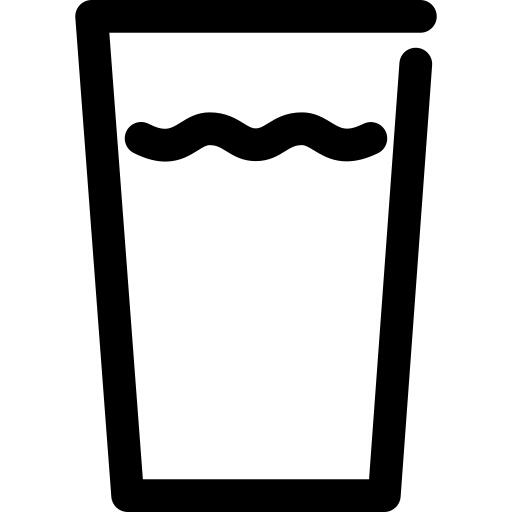 Glass of water