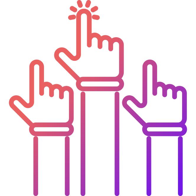 Raise hand