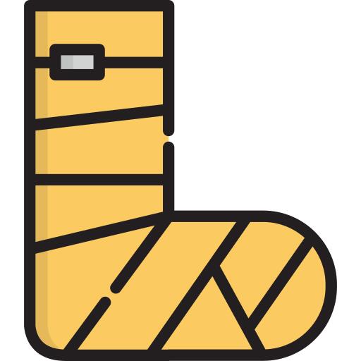 Broken leg