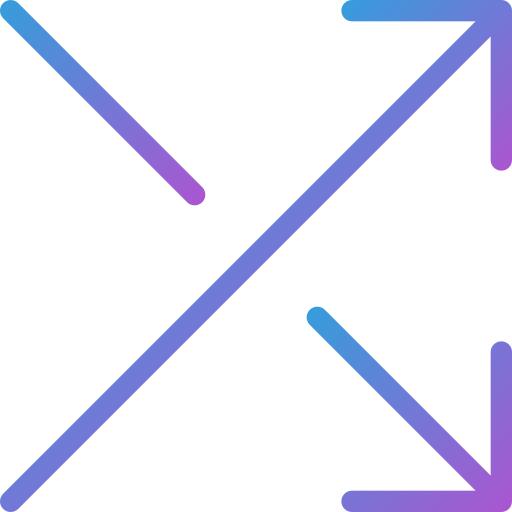 Crossed arrows