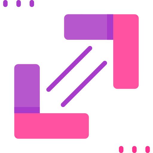 Diagonal arrows