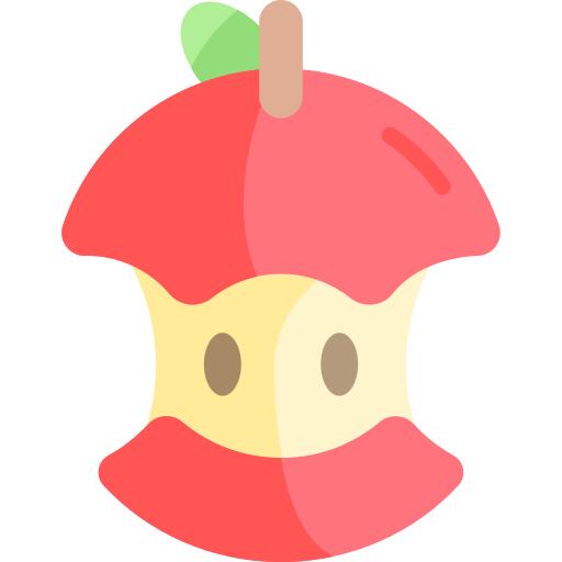 Bitten apple