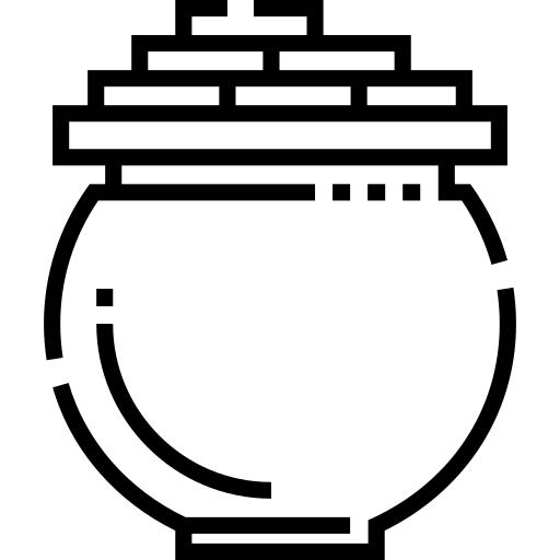 Gold pot