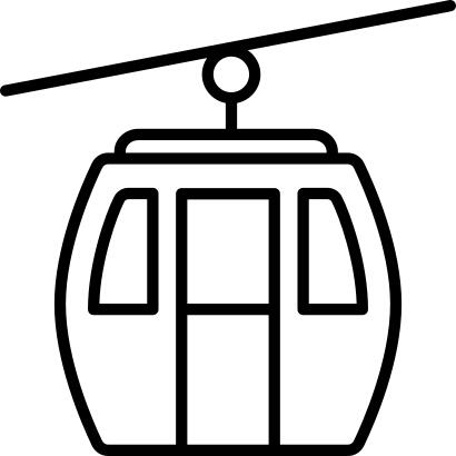 Cable car cabin