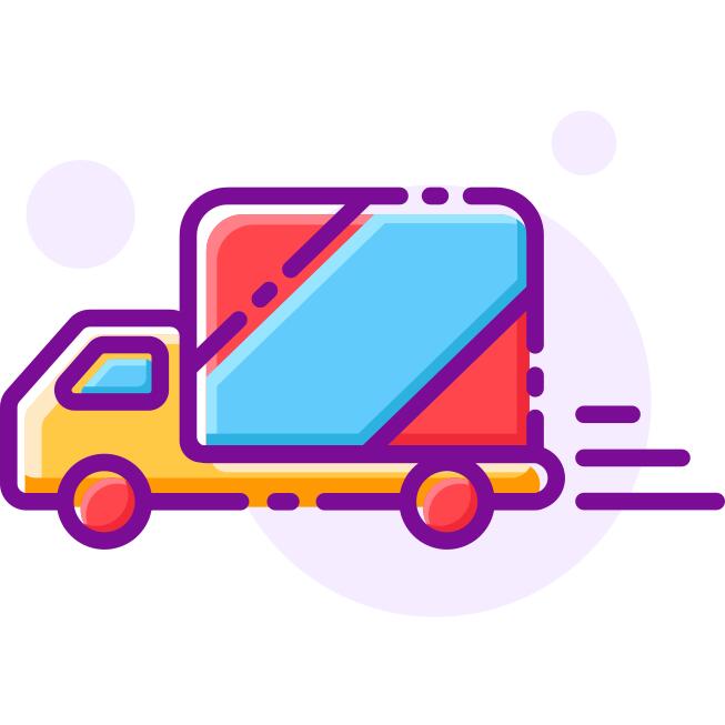 Delivery truck