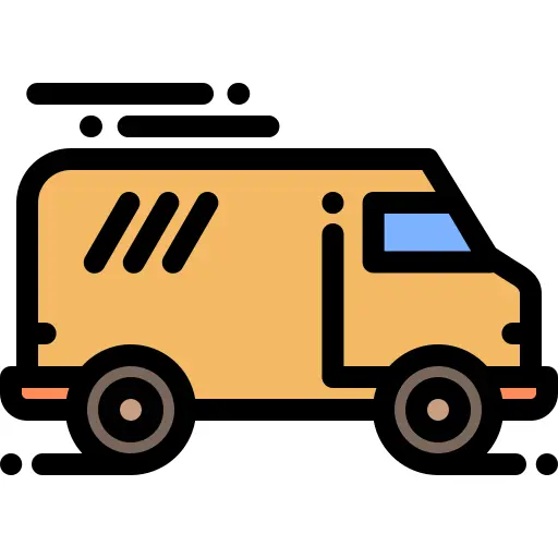 Delivery van