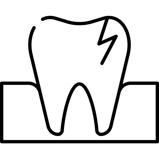 Broken tooth