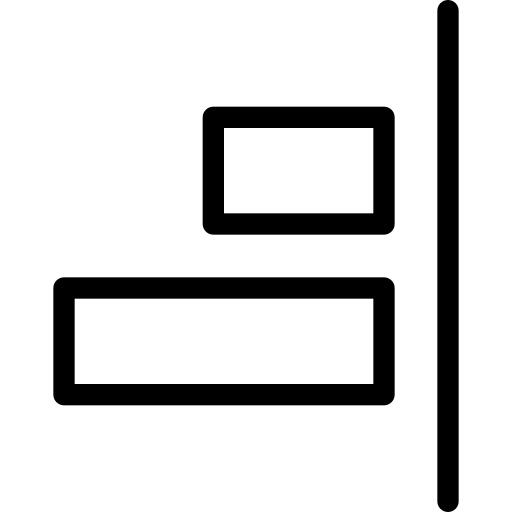 正确对齐