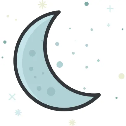 Crescent moon