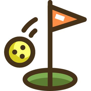 Golfing