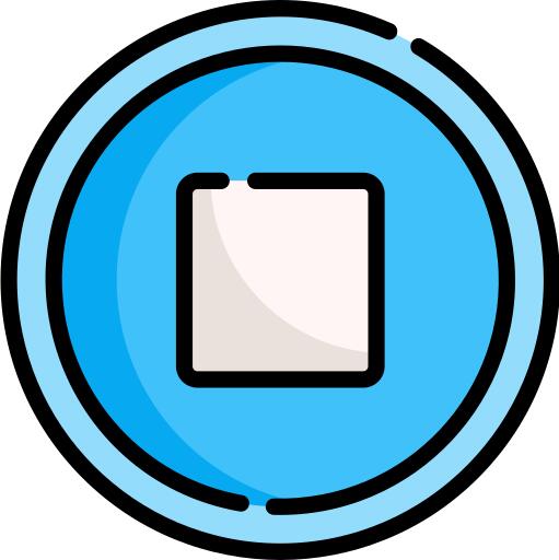 Stop button