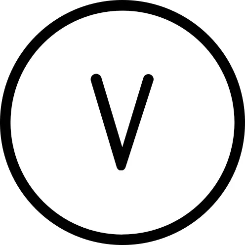 Letter v