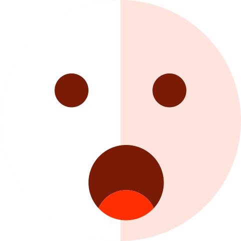 诧异