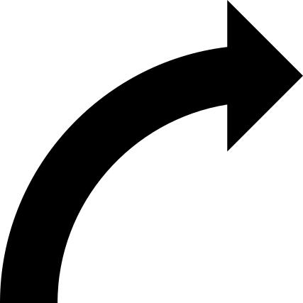 Curve arrow
