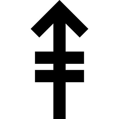 向上箭头