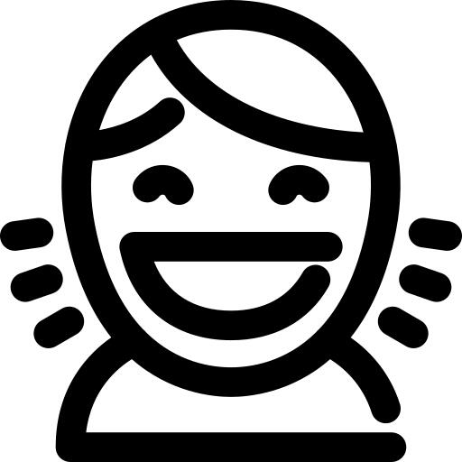 笑