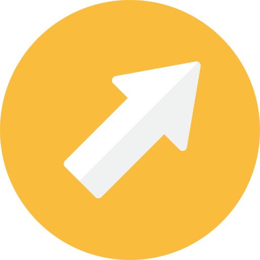 Diagonal arrow
