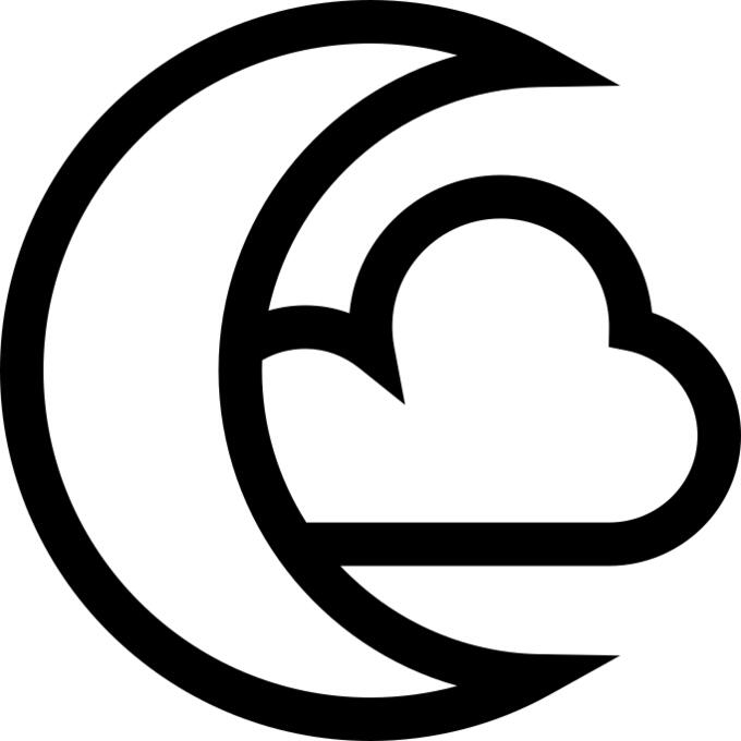 Crescent moon