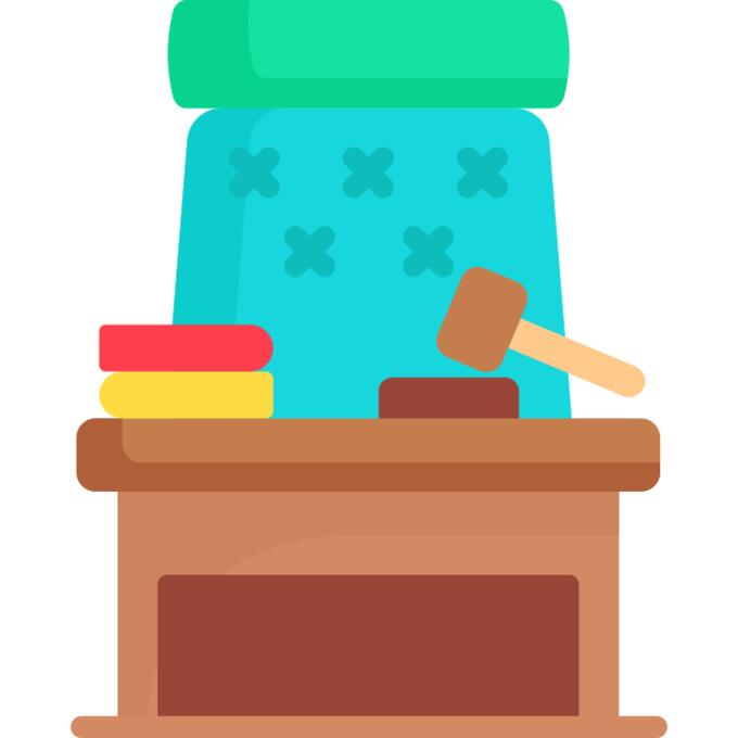 Judge chair