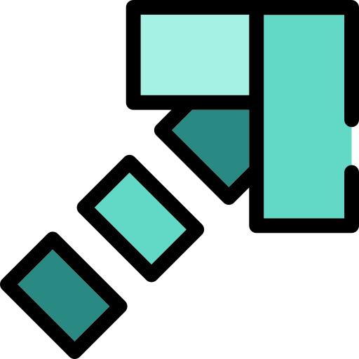 Diagonal arrow