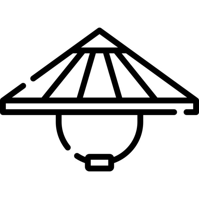 Bamboo hat