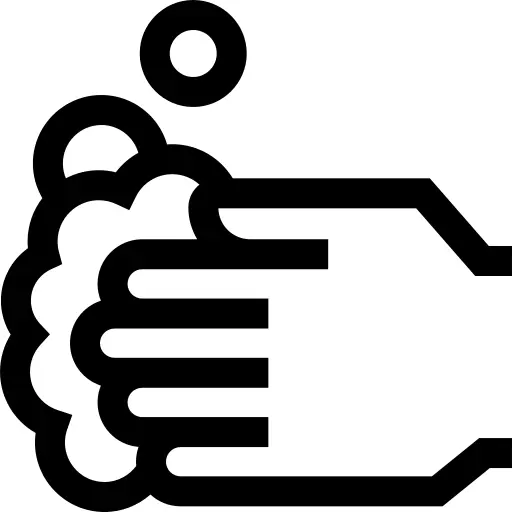 Washing hand