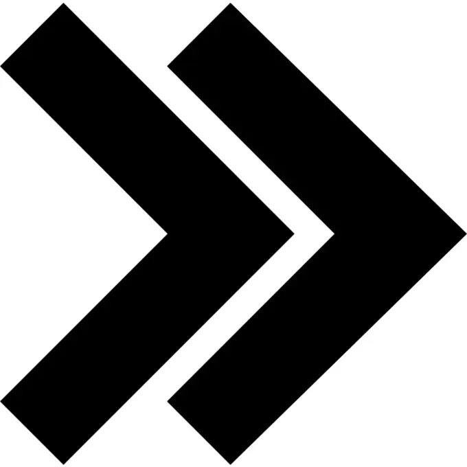 Right chevron