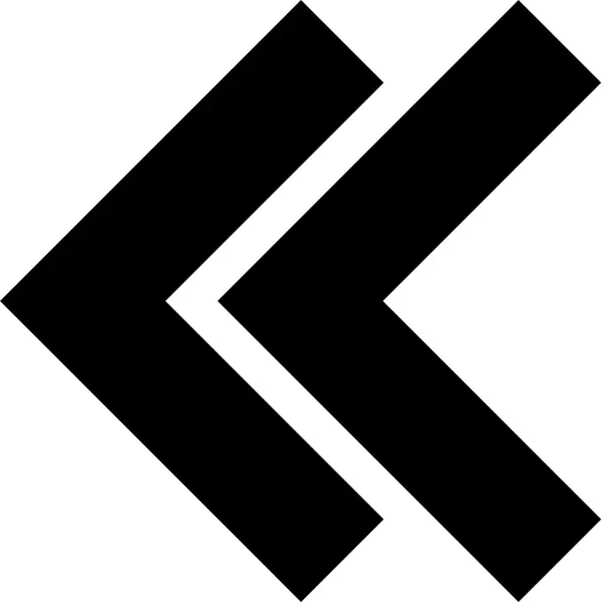 Left chevron