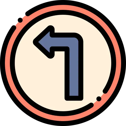 Turn left