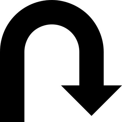 U turn