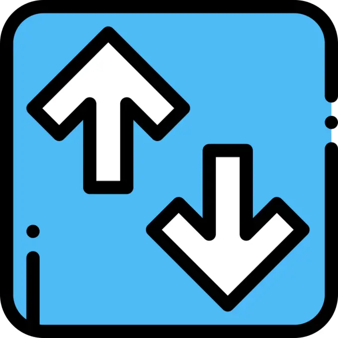 Up and down