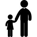 Man with child