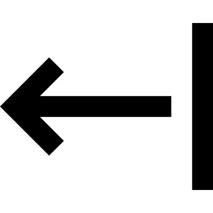 Left arrow