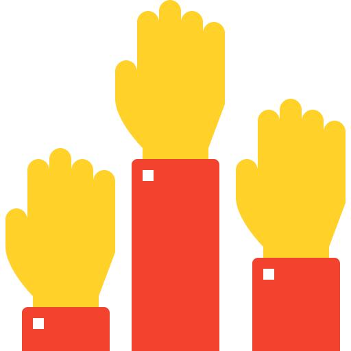 Raise hand